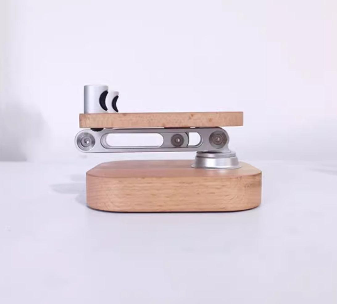 Black Walnut Aluminum Alloy Foldable Wireless Charging Bracket