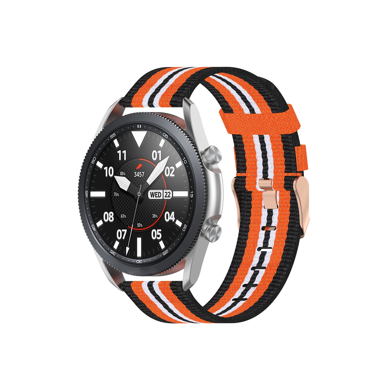 Braided nylon strap