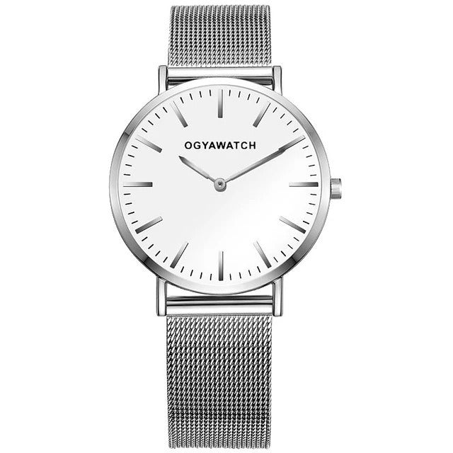 Fashion alloy quartz watch