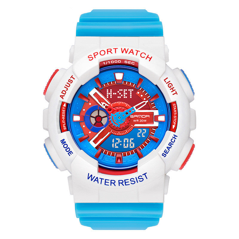 Sanda multi-function sports electronic watch