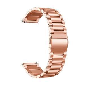 Three Beads Stainless Steel Watch With Slingshot Buckle
