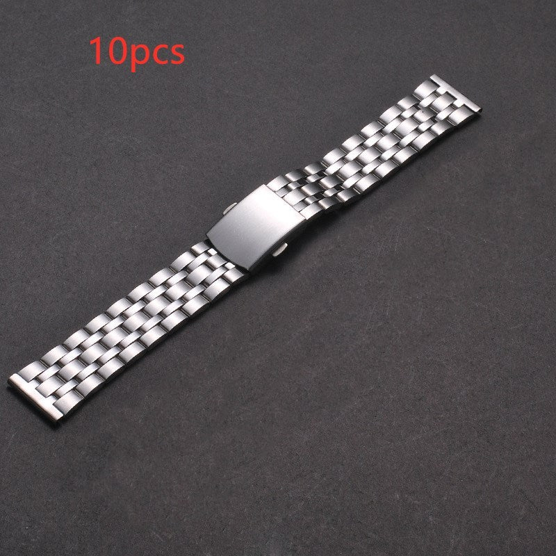 Watch strap accessories stainless steel five-bead strap