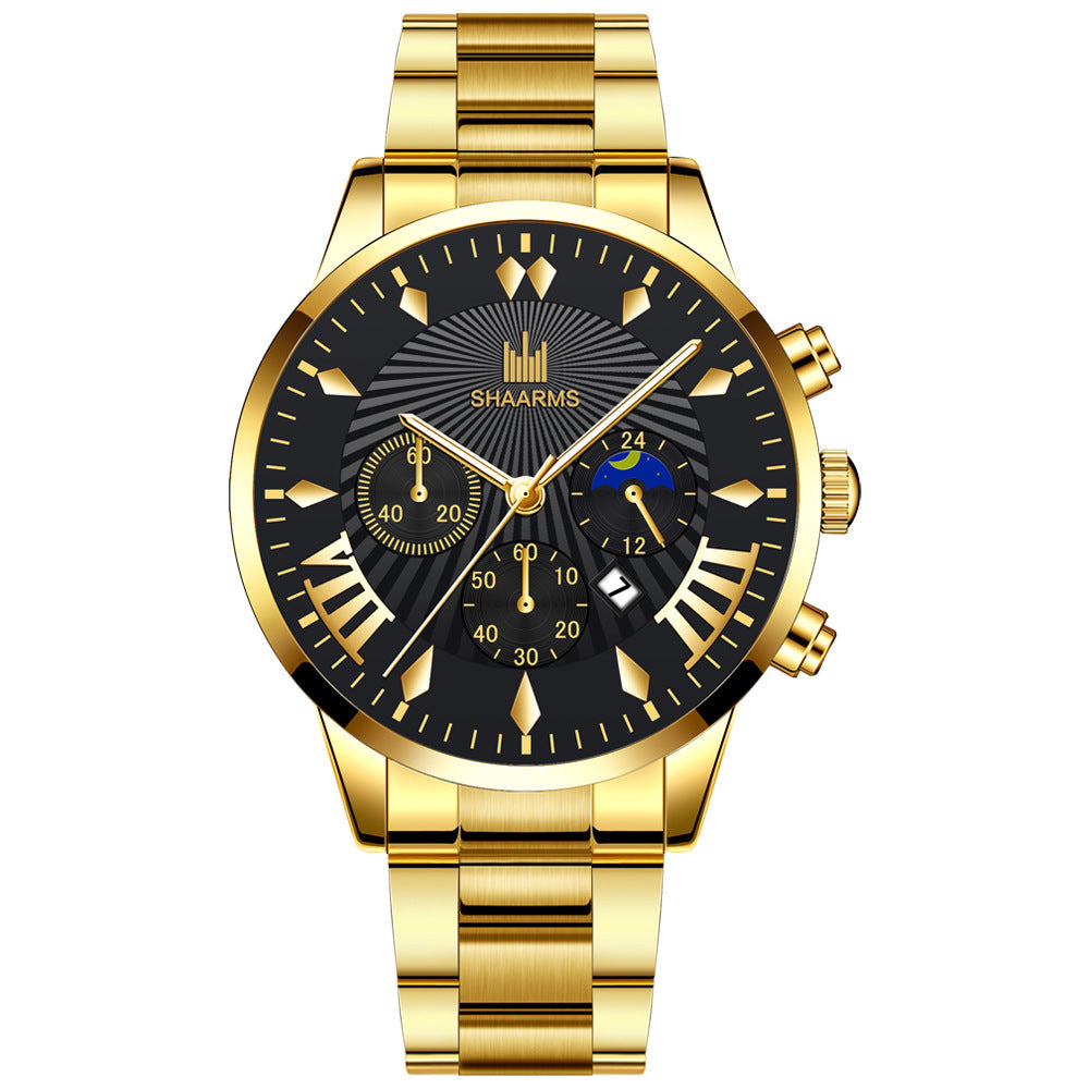 Sun pattern watch