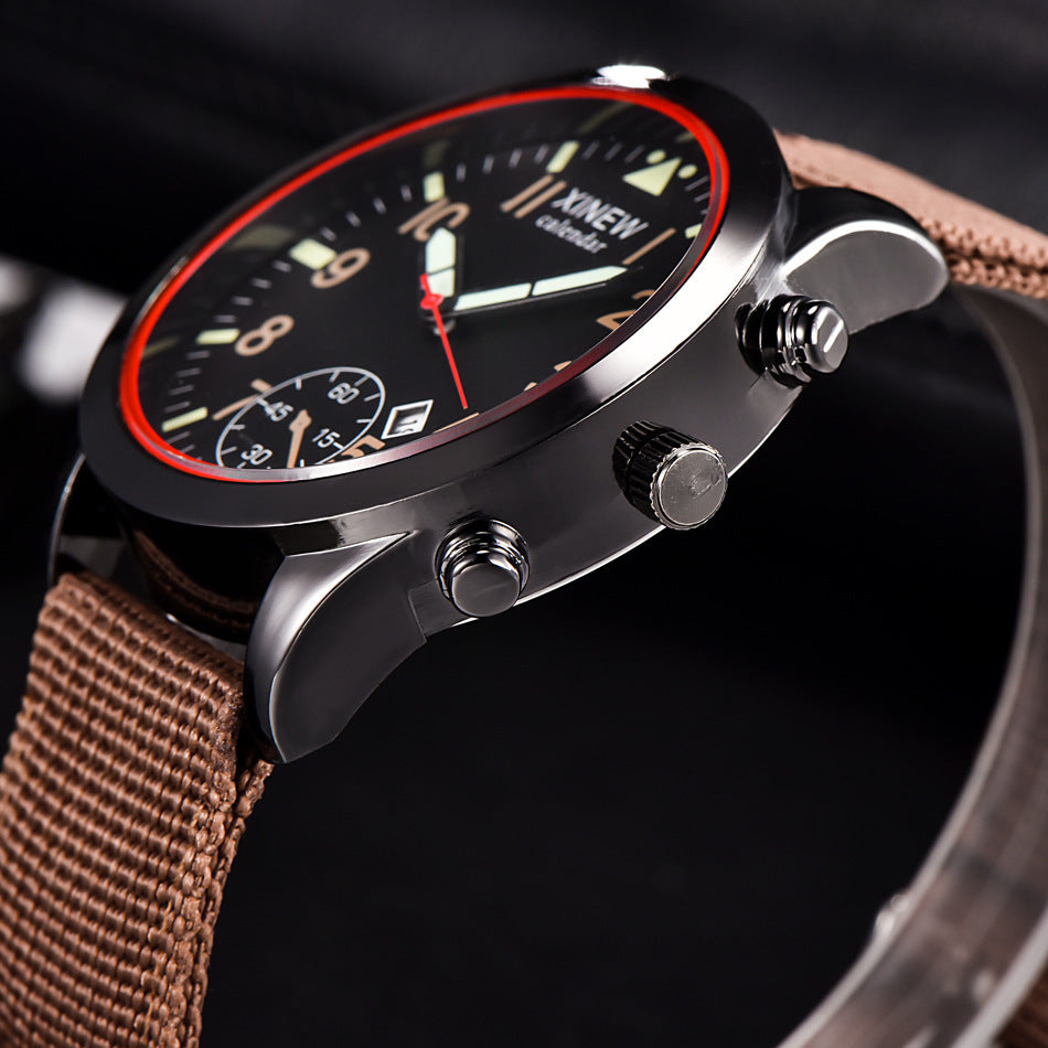 XINEW nylon quartz watch