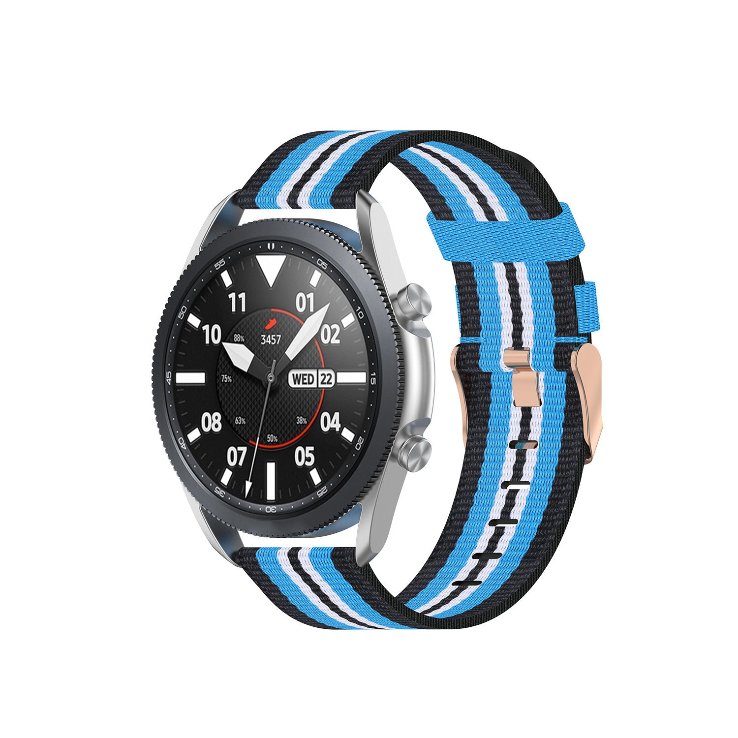 Braided nylon strap