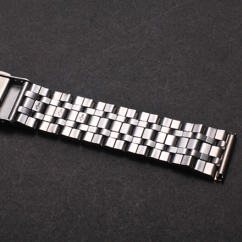 Watch strap accessories stainless steel five-bead strap