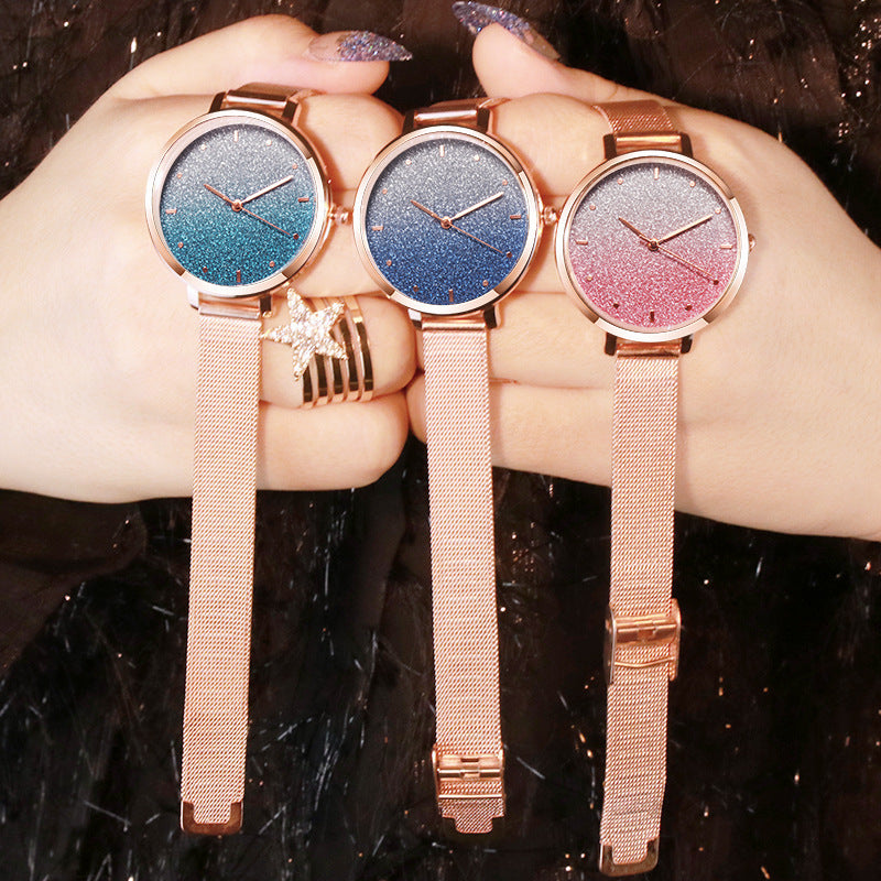 Gradient Starry Quartz Watch