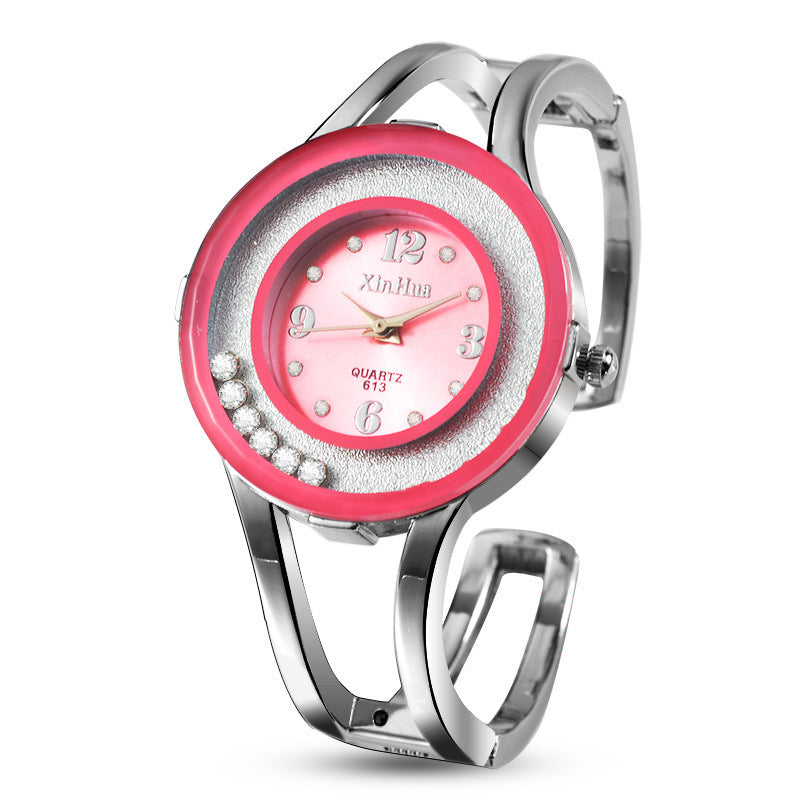 Quicksand dial quartz watch