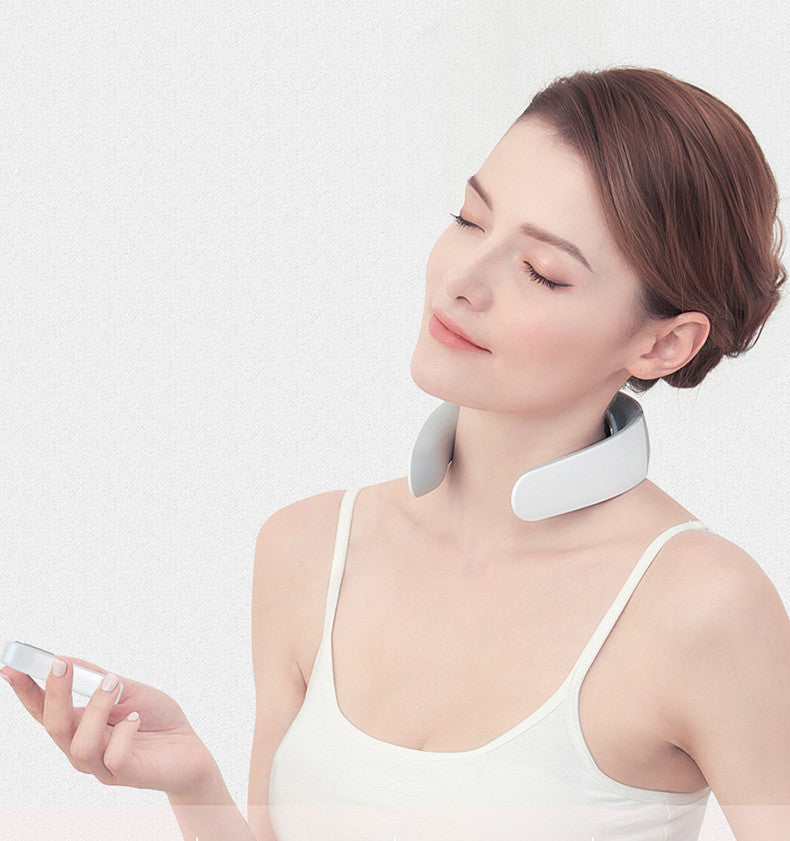 Wireless remote neck guard