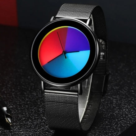 Discoloration Waterproof Fashion Personality Quartz Watch