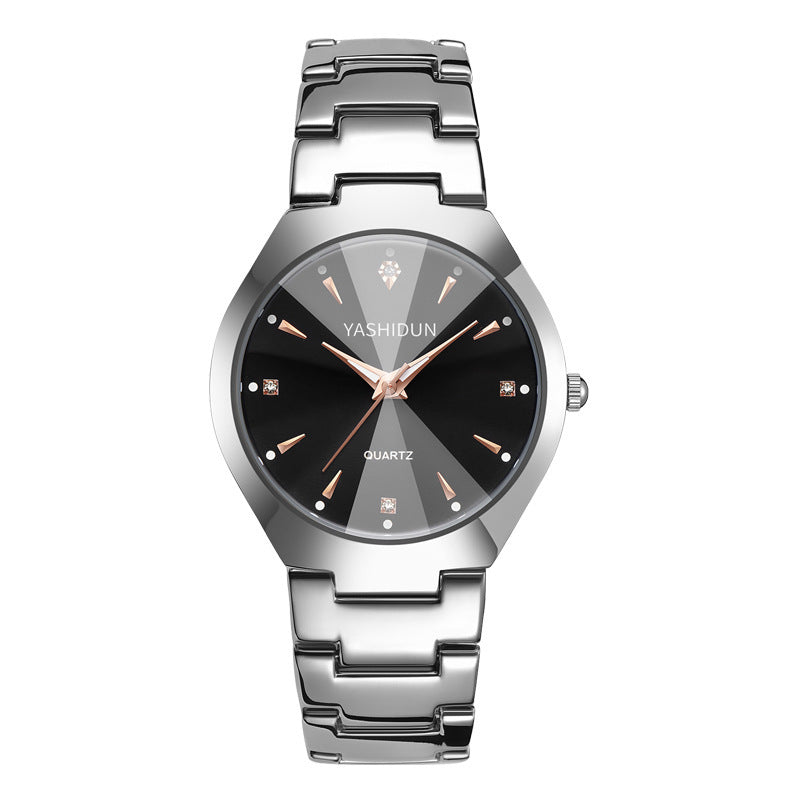 Fashion Casual Style Luminous Steel Band Quartz Watch
