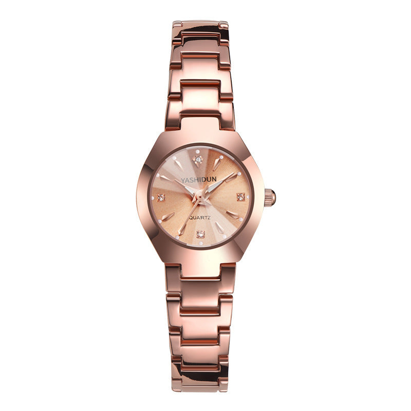 Fashion Casual Style Luminous Steel Band Quartz Watch