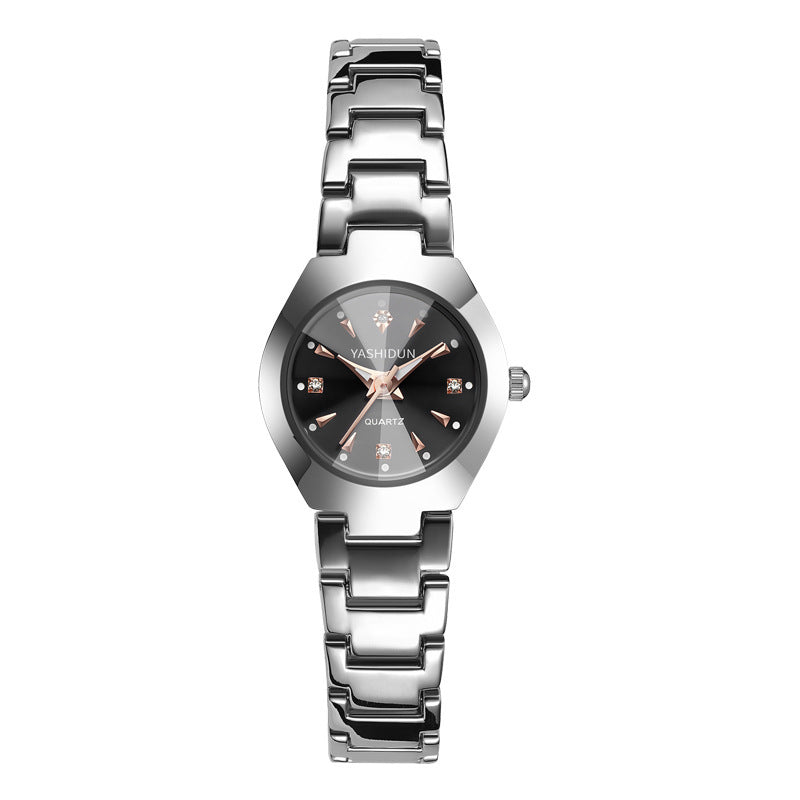 Fashion Casual Style Luminous Steel Band Quartz Watch