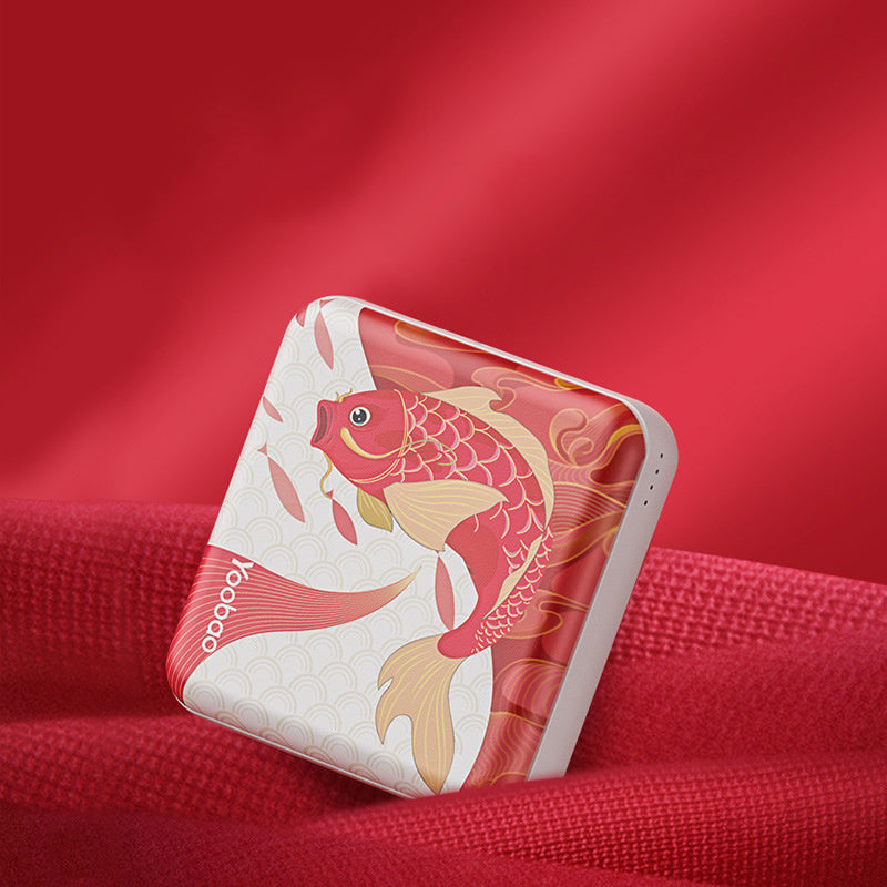 Compatible with Apple , Bo Power Bank Ultra-thin Compact Portable Cute Super Cute Female Mini