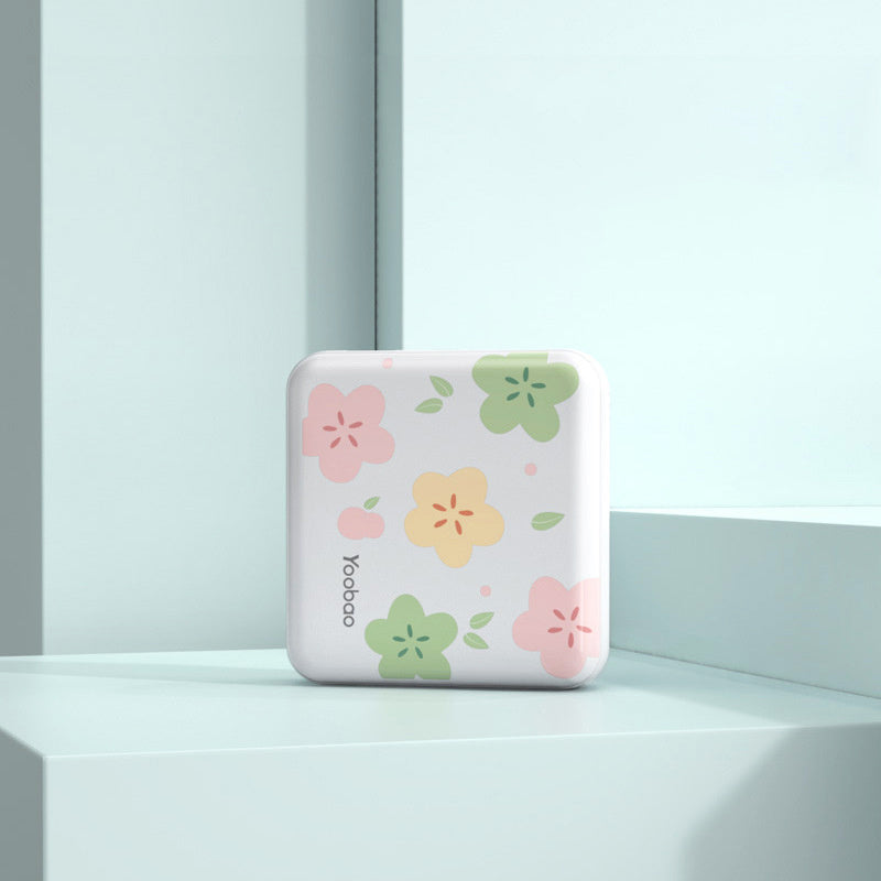 Compatible with Apple , Bo Power Bank Ultra-thin Compact Portable Cute Super Cute Female Mini