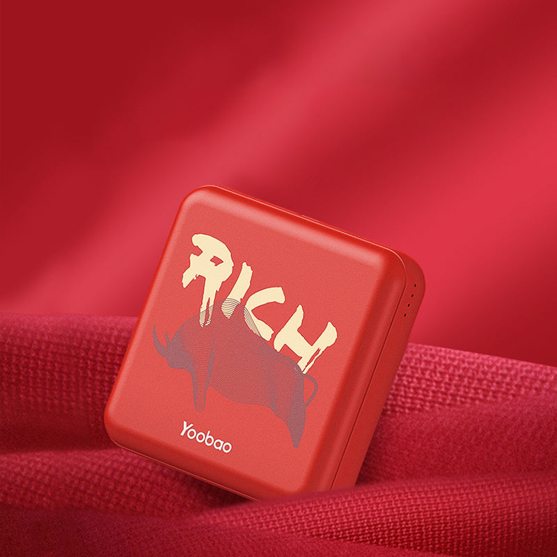 Compatible with Apple , Bo Power Bank Ultra-thin Compact Portable Cute Super Cute Female Mini