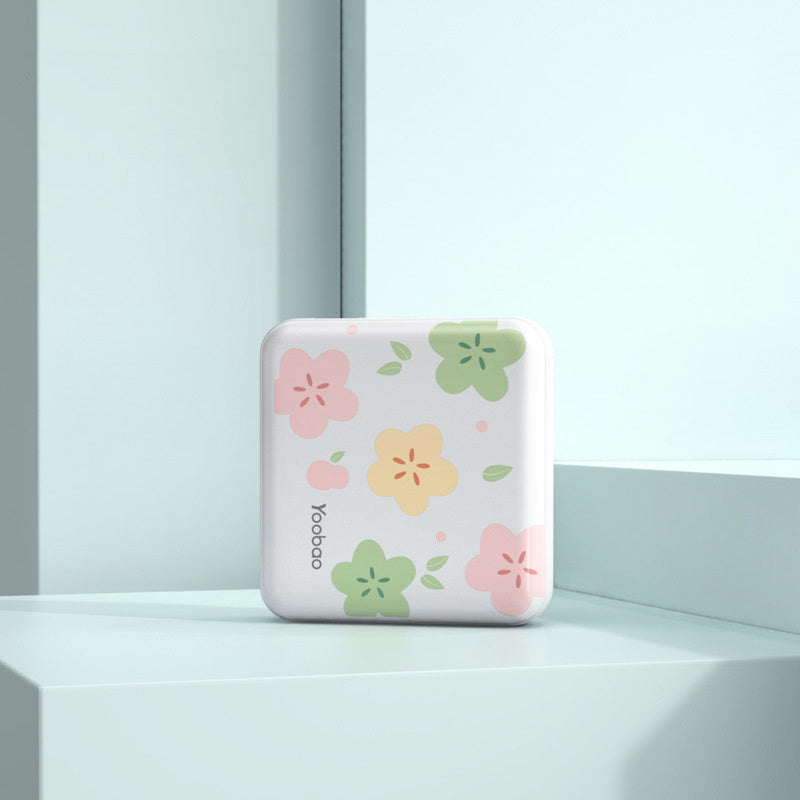 Compatible with Apple , Bo Power Bank Ultra-thin Compact Portable Cute Super Cute Female Mini