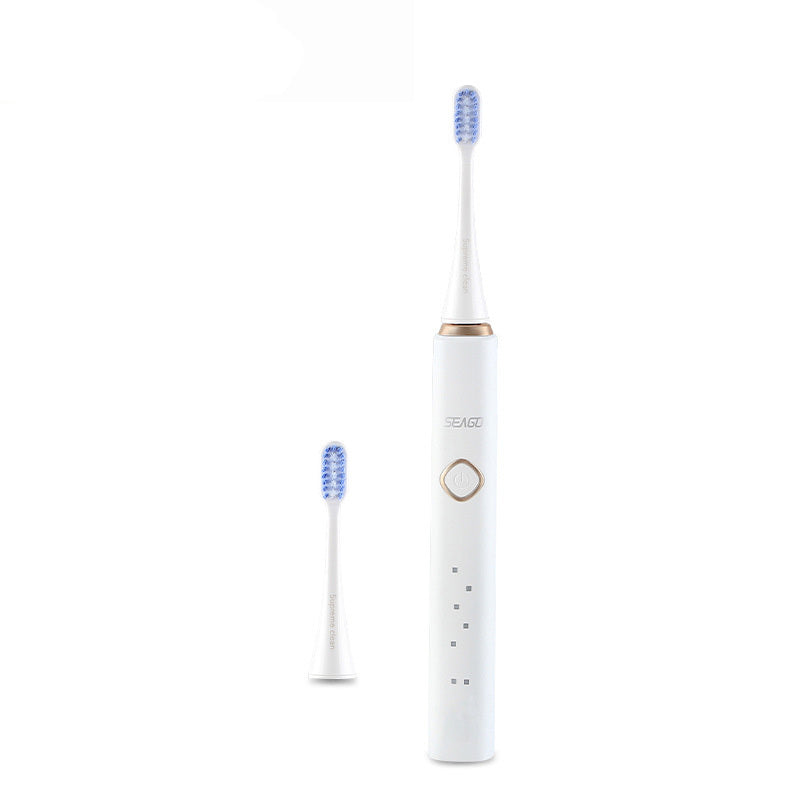 SEAGO Wholesales SG998 Powerful Adult Rechargeable Sonic Electric Toothbrush