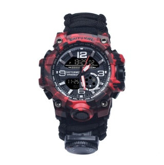 Life-Saving Rope Whistle Temperature Watch