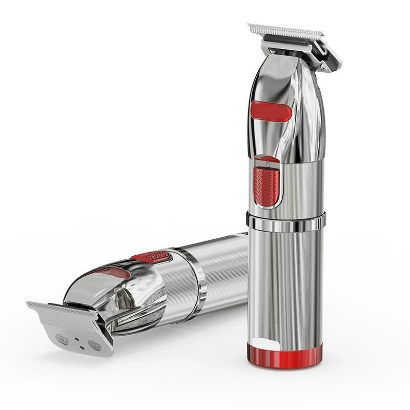 Akimei M6 Oil Head Electric Hair Clipper Bald Head Electric Hair Clipper Rechargeable Retro Engraving Professional Hair Salon