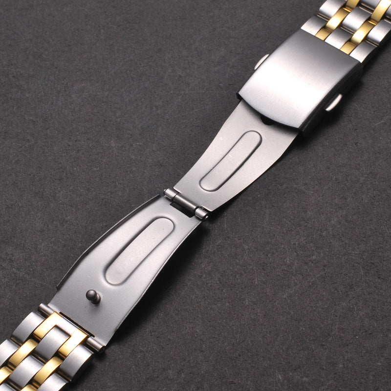 Watch strap accessories stainless steel five-bead strap