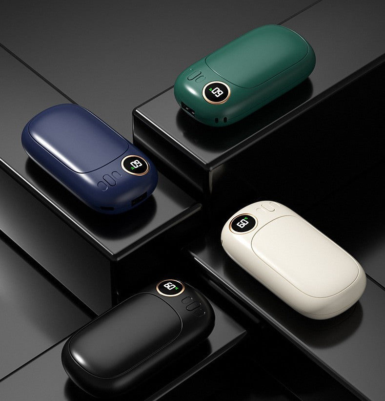 Two-in-one Digital USB Charging Hand Warmer Power Bank