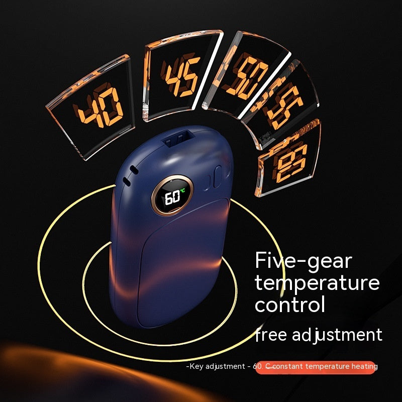 Two-in-one Digital USB Charging Hand Warmer Power Bank