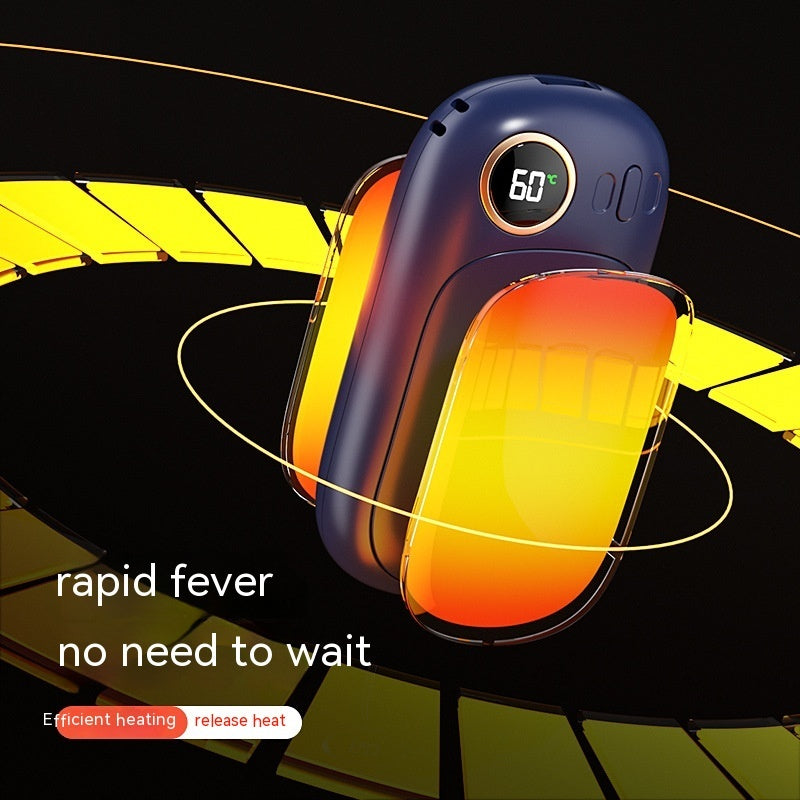 Two-in-one Digital USB Charging Hand Warmer Power Bank