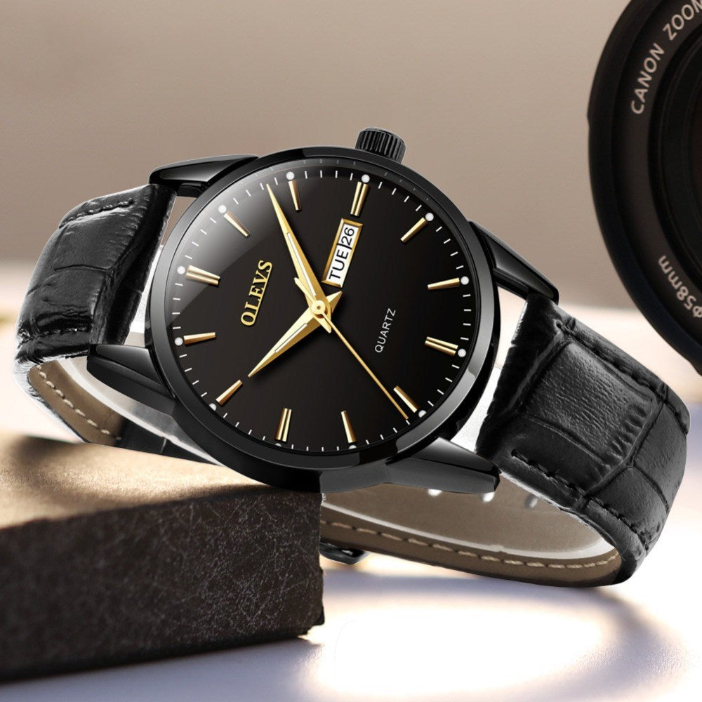 Quartz couple watch