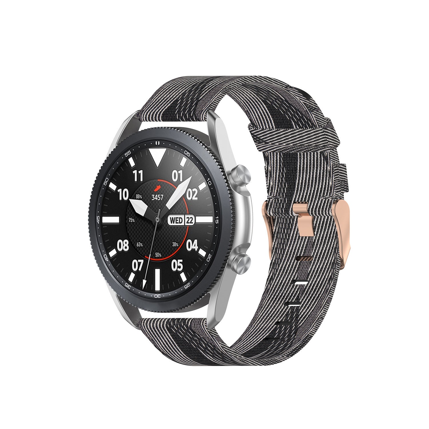 Braided nylon strap