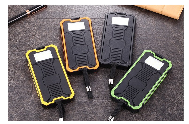 Solar charging treasure