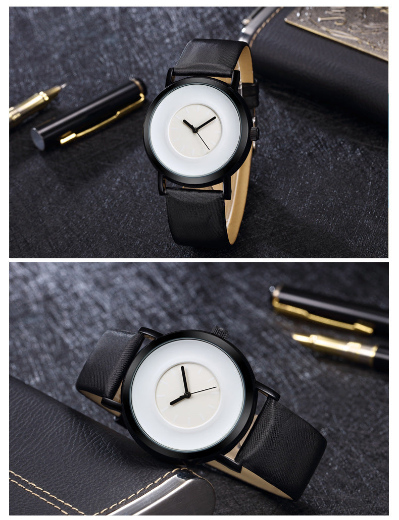Waterproof ultra-thin quartz watch