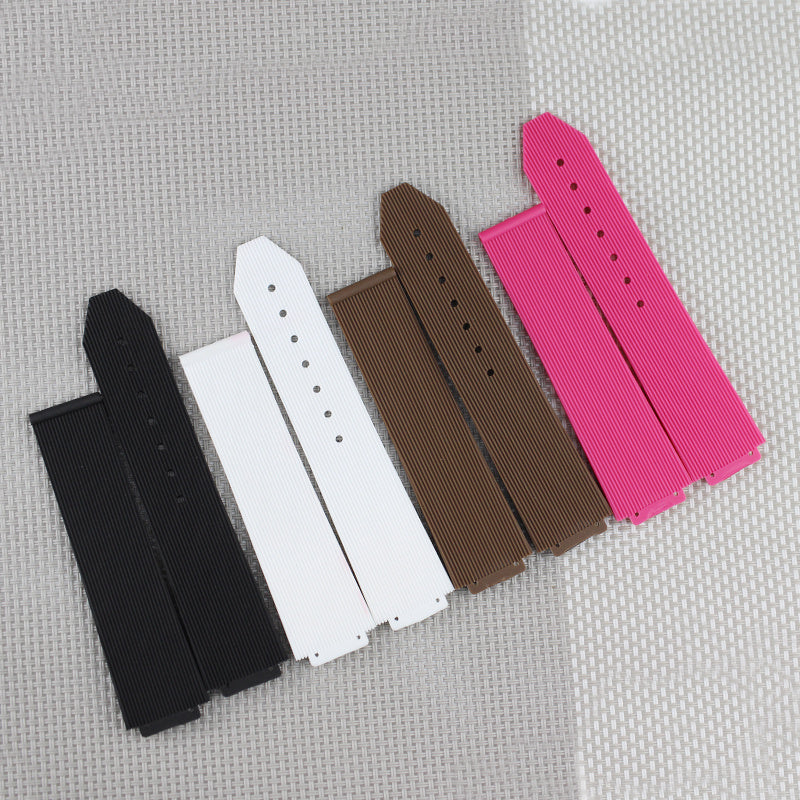Waterproof rubber strap