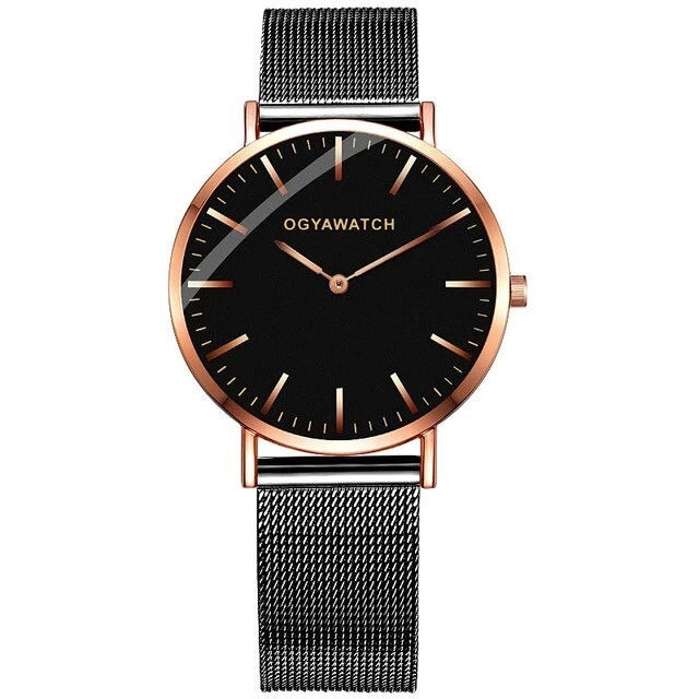 Fashion alloy quartz watch