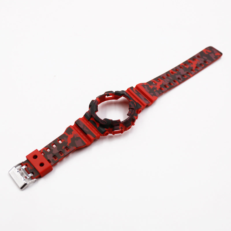 Camouflage resin strap