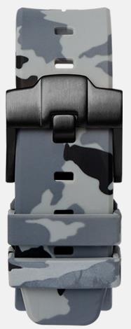 Silicone rubber watch strap
