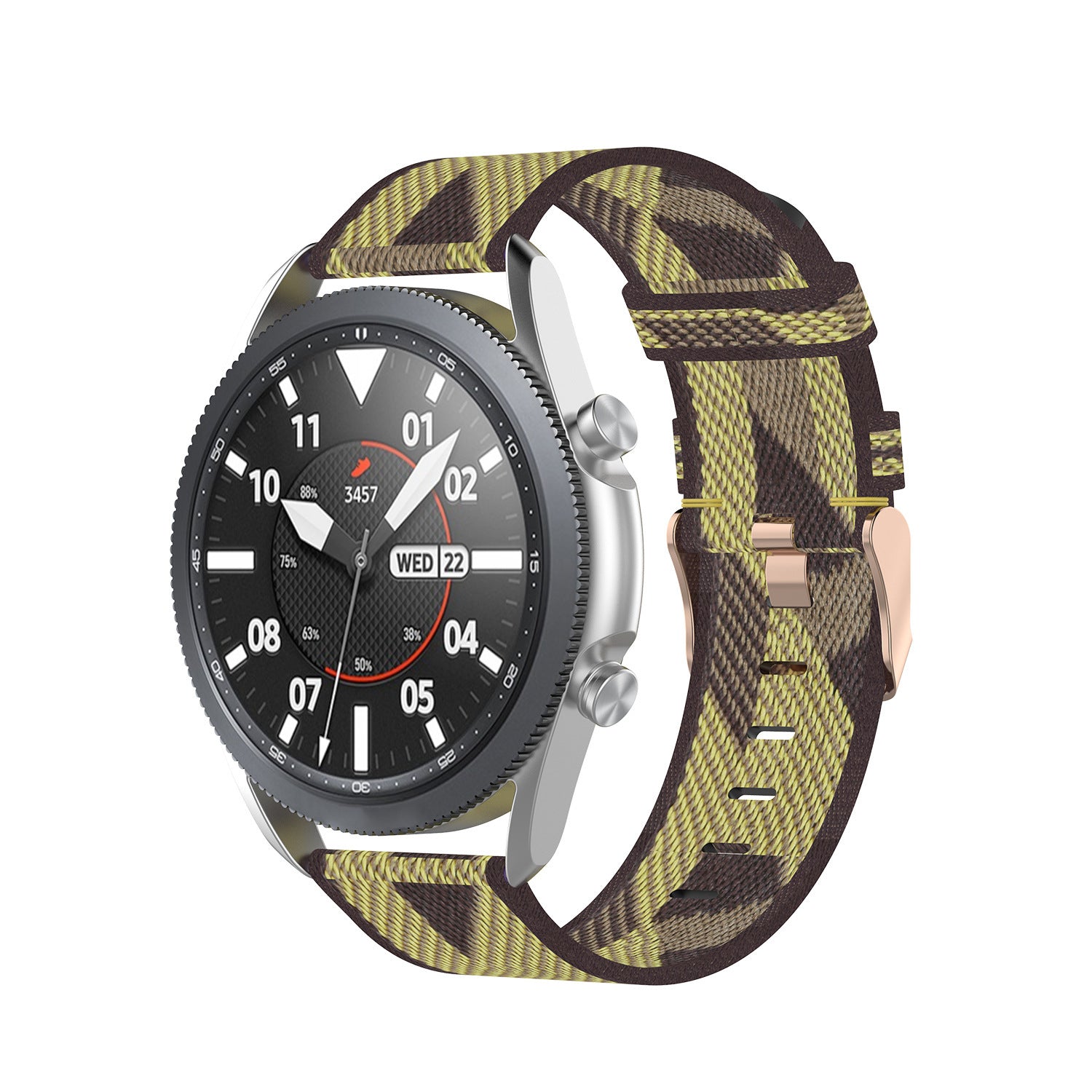 Braided nylon strap