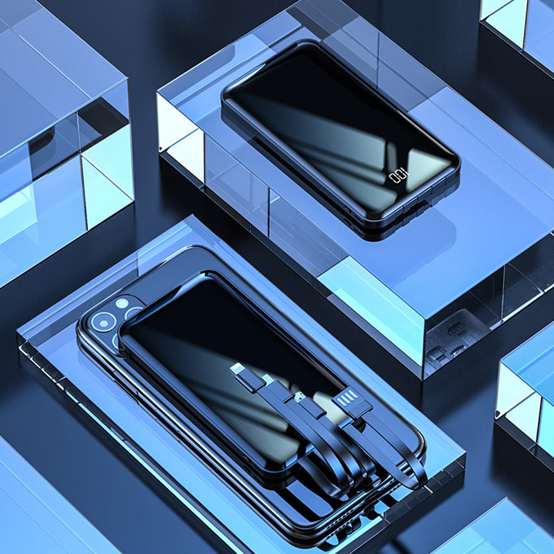 Compatible with Apple , Comes With Cable Three In One Thin Compact Portable