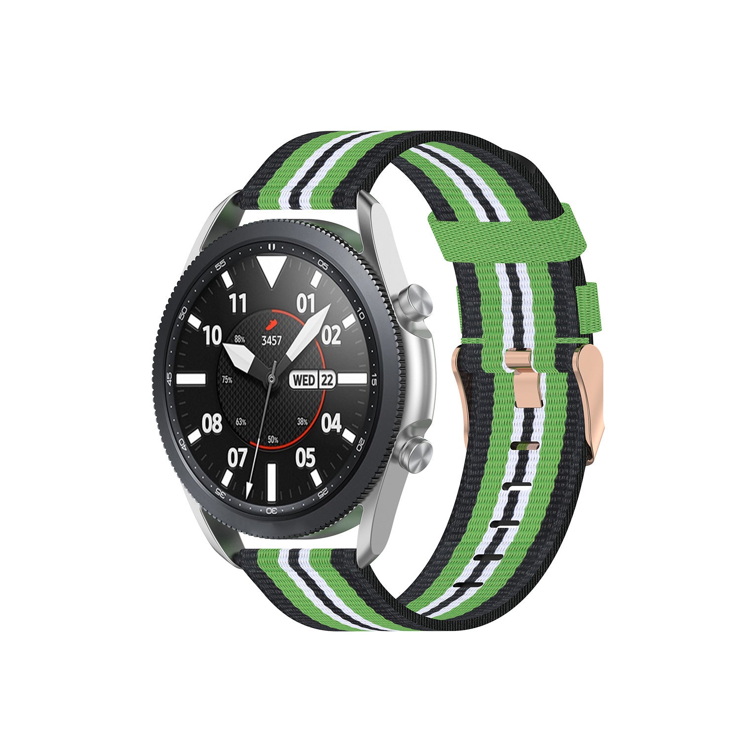 Braided nylon strap