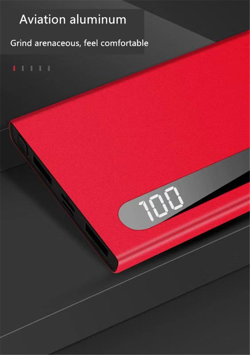 Ultra-thin digital display charging treasure 20000M