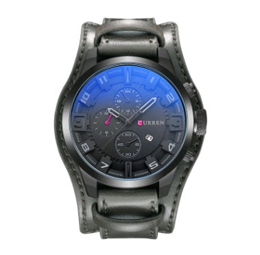 Men's large belt sports watch popular big dial men's watch