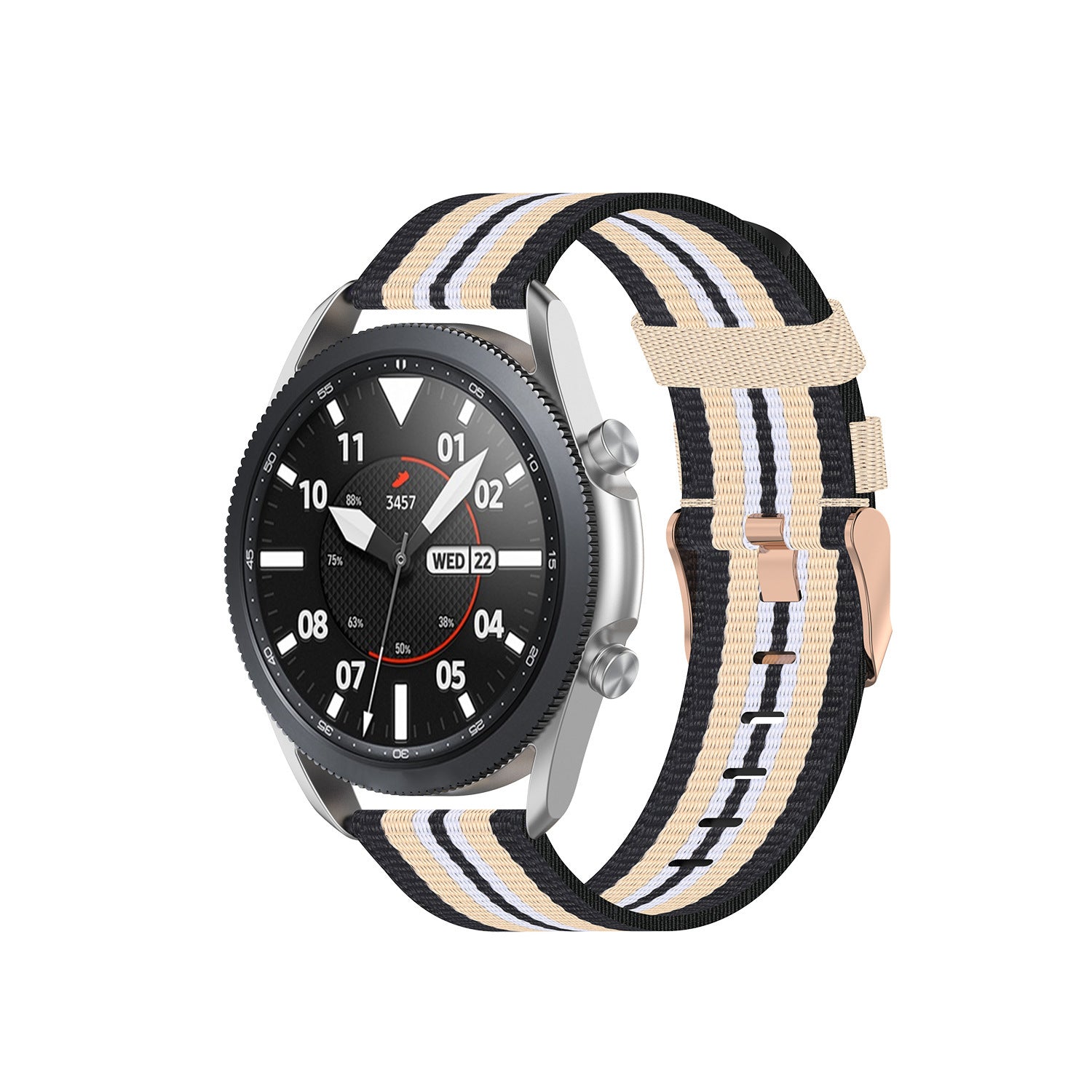Braided nylon strap