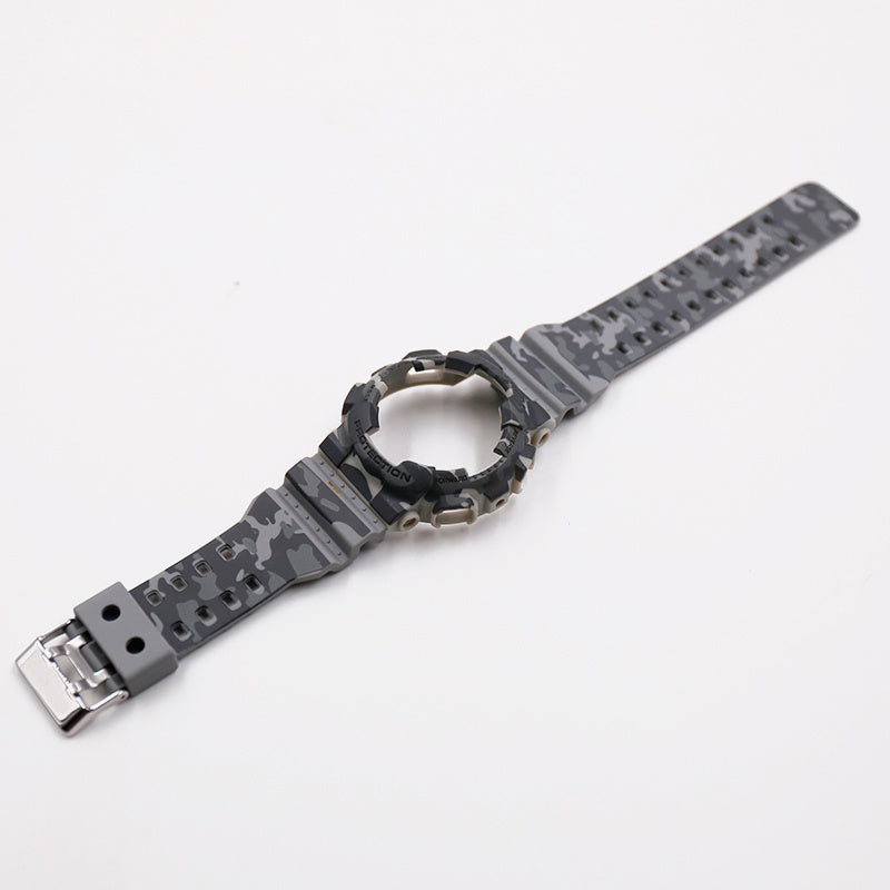 Camouflage resin strap