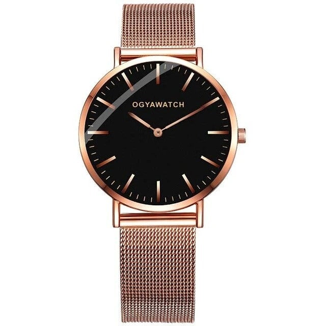 Fashion alloy quartz watch
