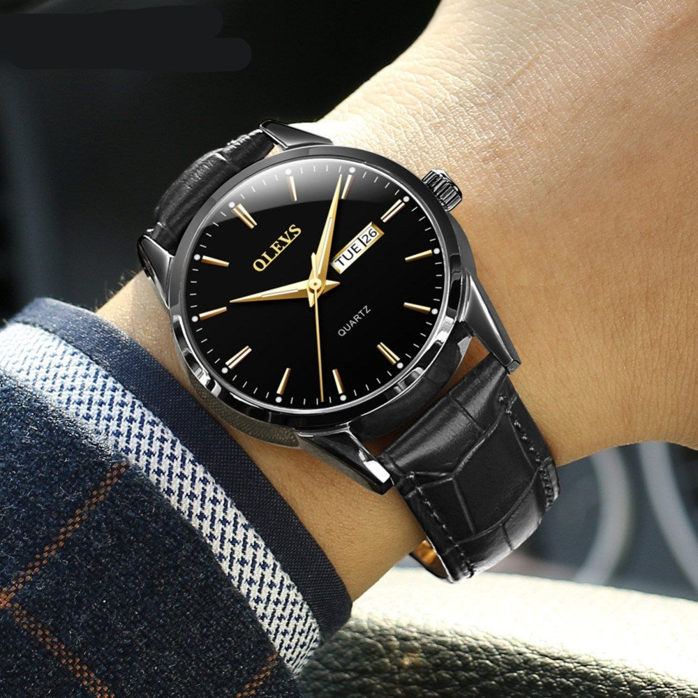 Quartz couple watch