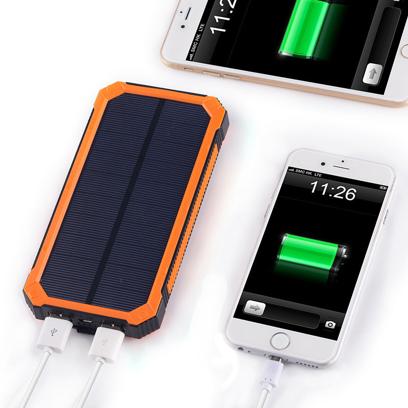 Solar charging treasure