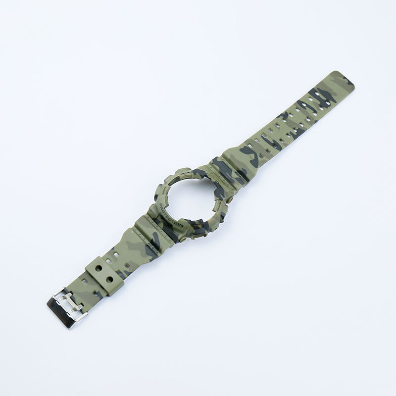 Camouflage resin strap