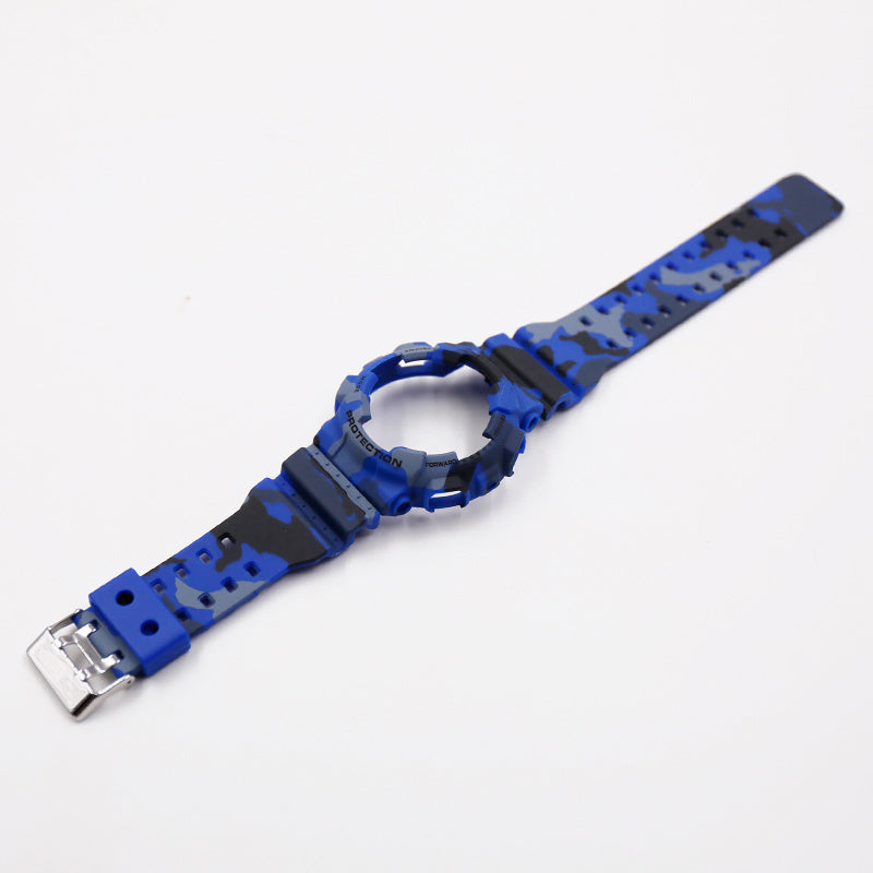 Camouflage resin strap