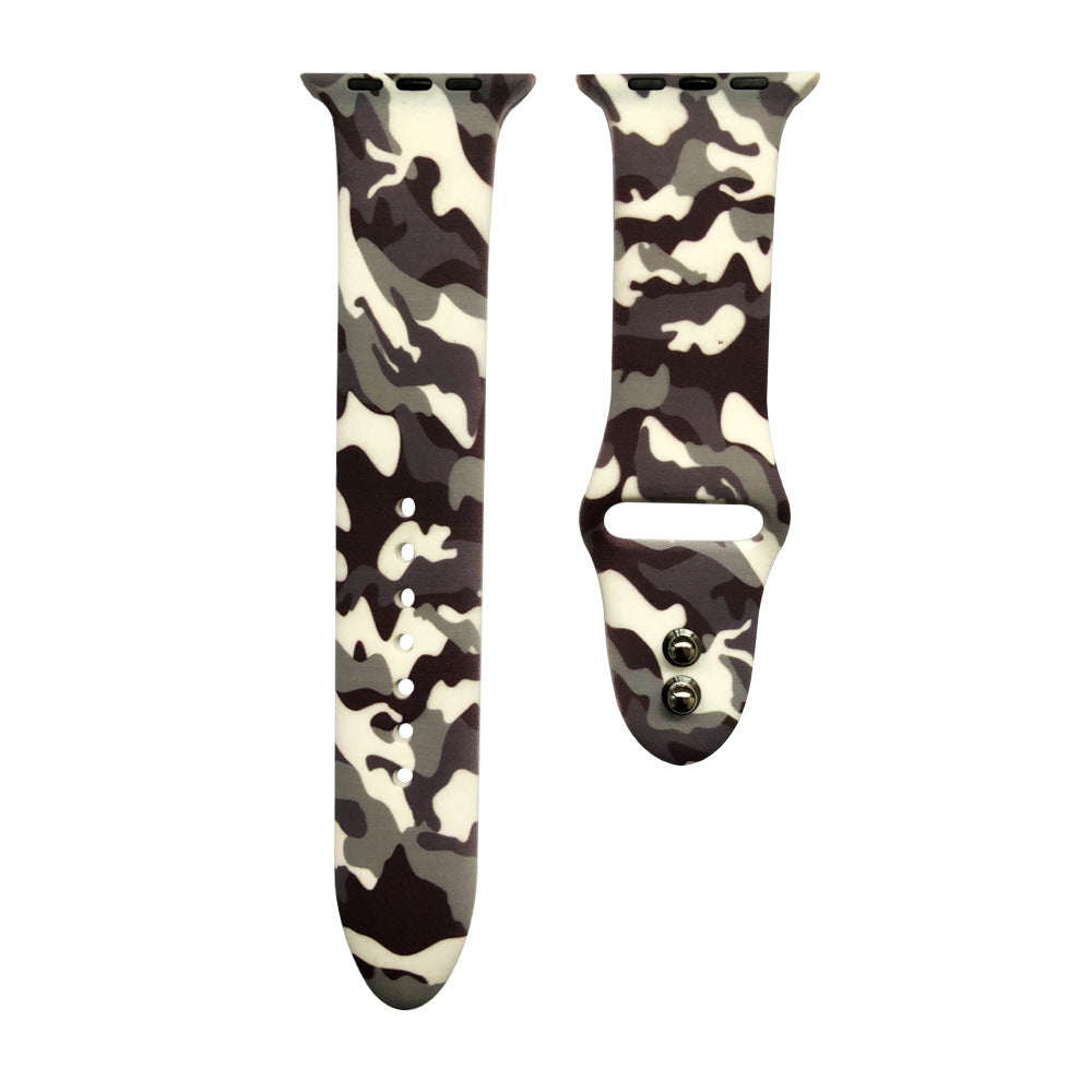 Leopard Camo Butterfly Watch Strap