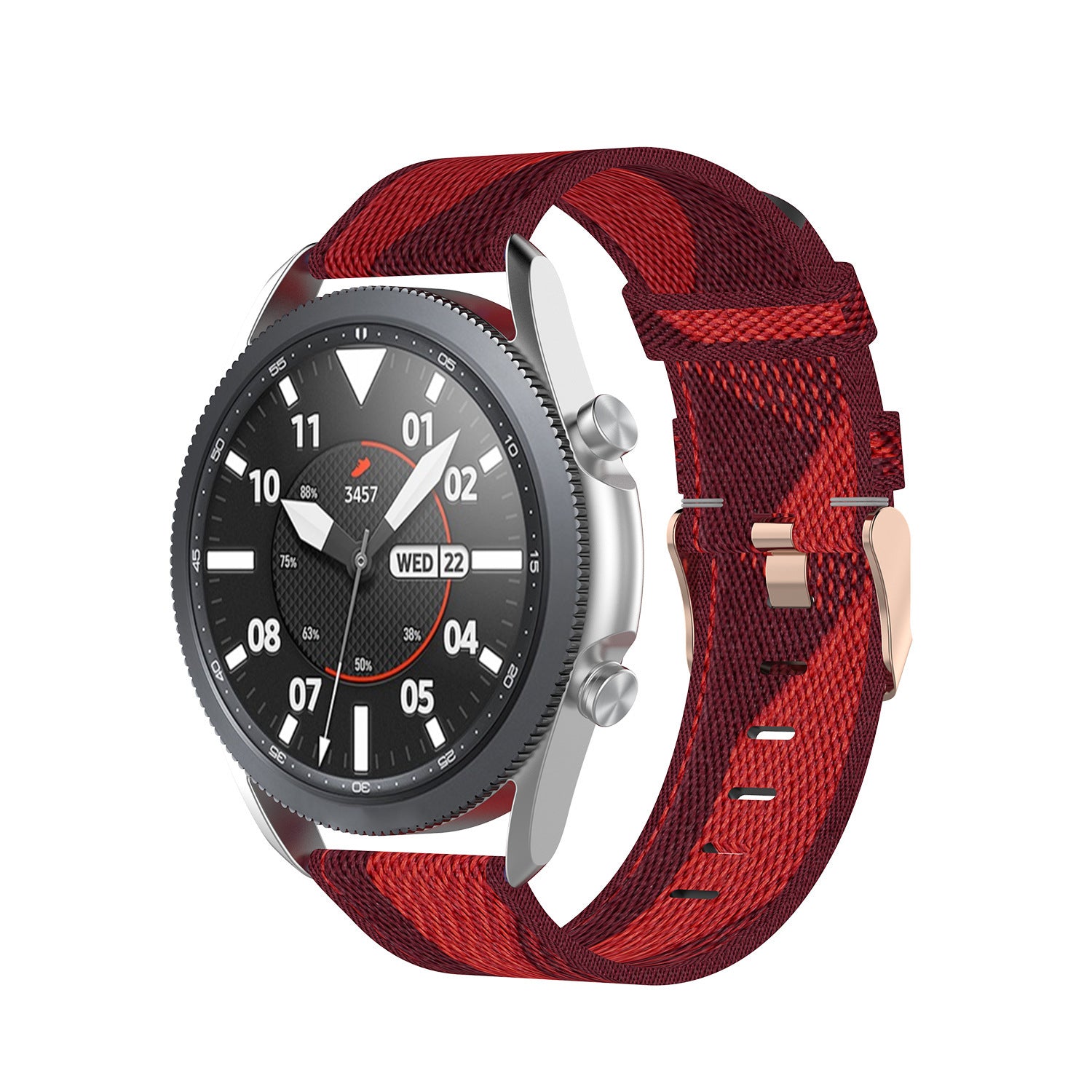 Braided nylon strap